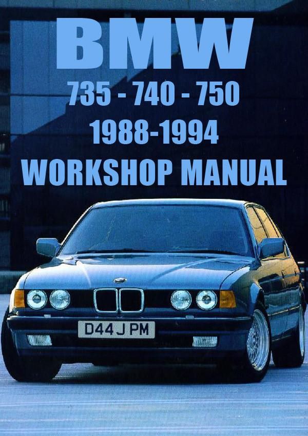 download BMW 7 735i 735iL 740i 740iL 750iL workshop manual