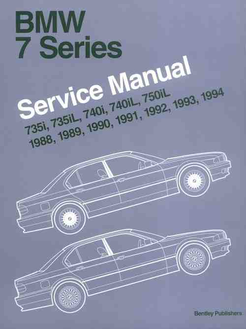 download BMW E32 7 able workshop manual