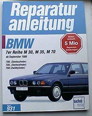 download Bmw E32 able workshop manual