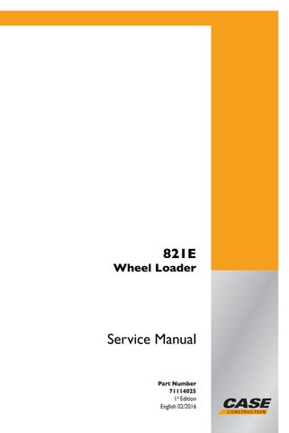 download Case 821C Wheel Loader able workshop manual