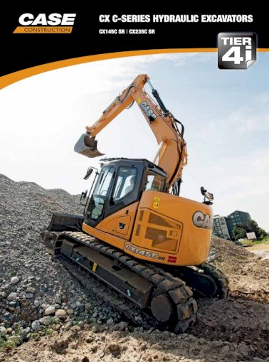 download Case CX145C SR Tier 4 Crawler Excavator s Instruction able workshop manual