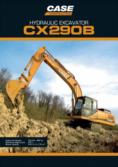 download Case CX800 Tier III Crawler Excavator s Instruction able workshop manual