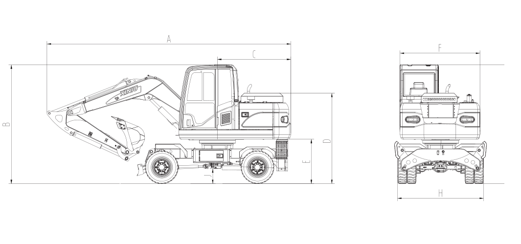 download Case WX185 Wheel Excavator ue able workshop manual