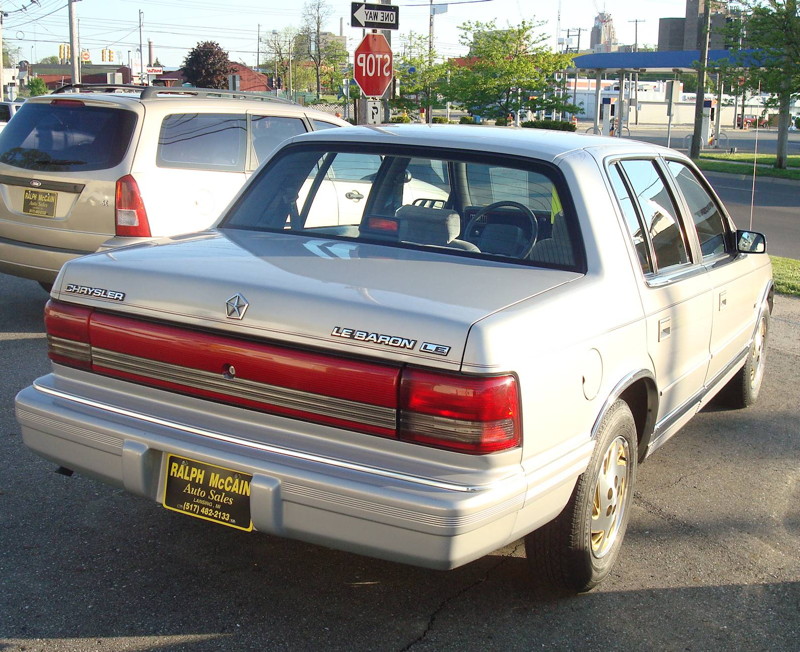 download Chrysler LeBaron Fifth Avenue Acclaim Dodge Shadow able workshop manual