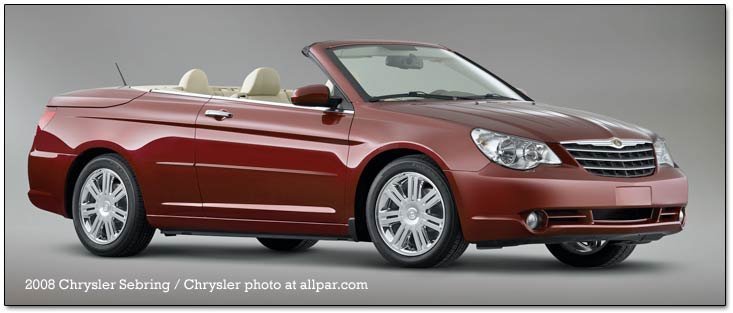 download Chrysler Sebring Convertible able workshop manual