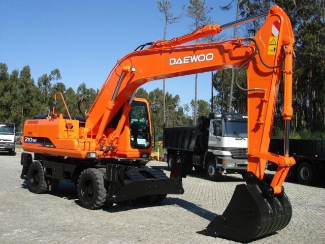 download DAEWOO DOOSAN SOLAR 210W V Wheel Excavator able workshop manual