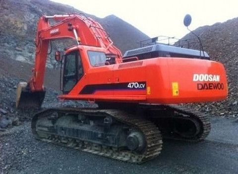 download DAEWOO DOOSAN SOLAR 470LC V TRACK Excavator able workshop manual