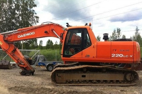 download Doosan Daewoo 220LC V Excavator able workshop manual