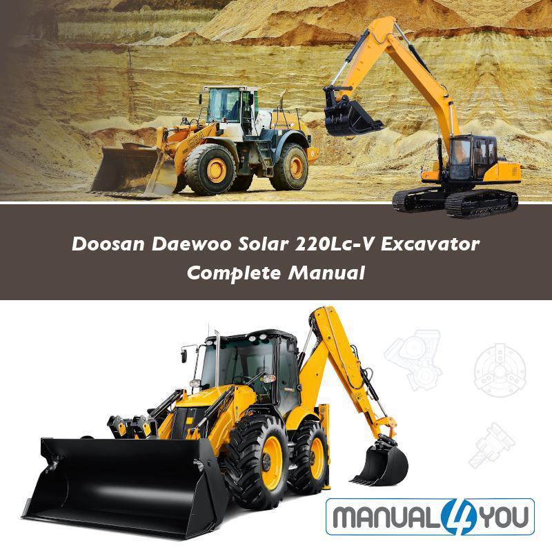 download Doosan Daewoo 340LC V Excavator able workshop manual