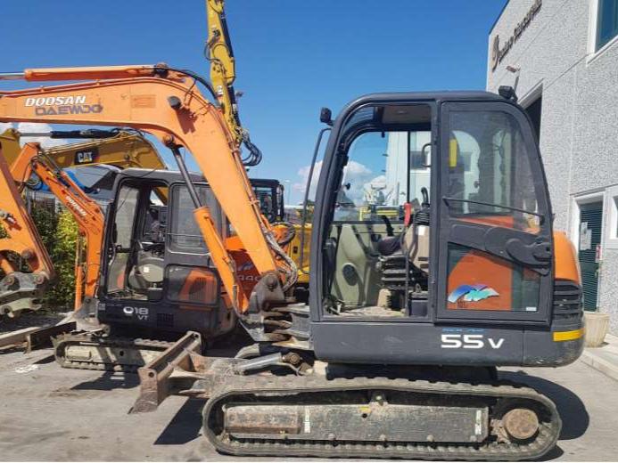 download Doosan Daewoo Solar 55 V Plus Excavator able workshop manual