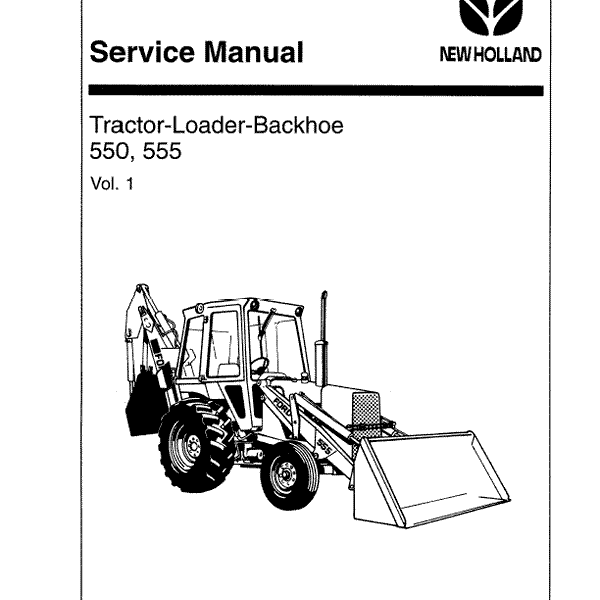 download Ford 550 555 Loader Backhoe Tractor able workshop manual