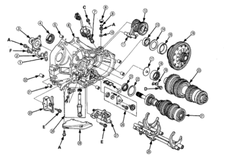 download Ford Laser B6 BP Engine able workshop manual