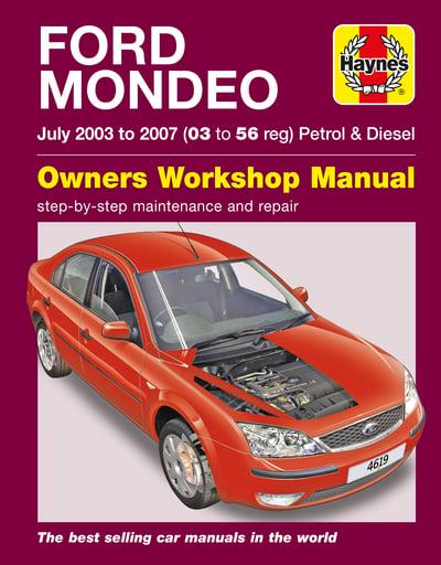 download Ford Mondeo able workshop manual