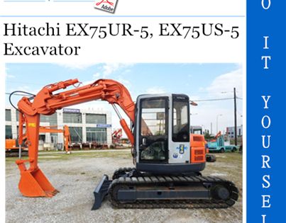 download HITACHI EX75UR 5 EX75US 5 Excavator able workshop manual