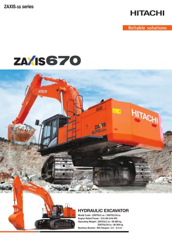 download HITACHI ZAXIS ZX 670LC 5G Excavator able workshop manual