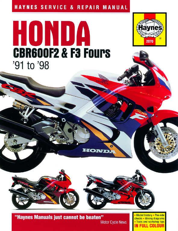 download HONDA CBR600F2 Motorcycle able workshop manual