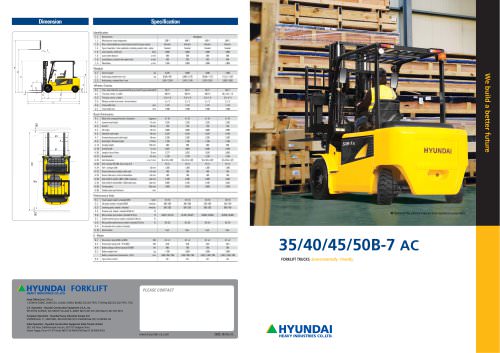 download HYUNDAI 35B 7 40B 7 45B 7 50B 7 Forklift Truck able workshop manual