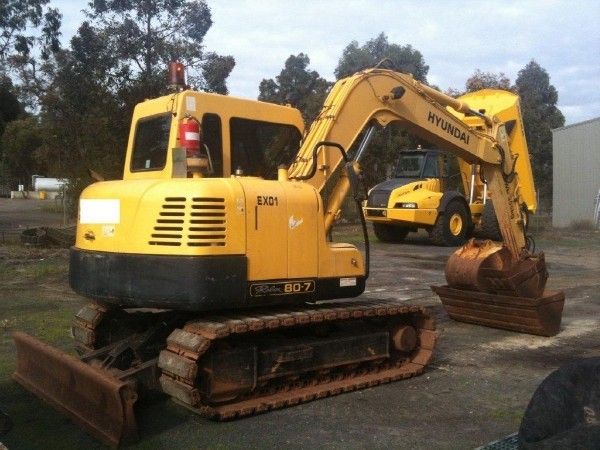 download HYUNDAI Crawler Excavator R80 7 able workshop manual