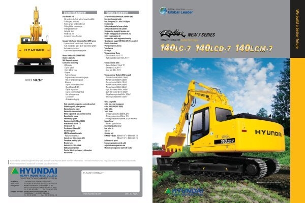 download HYUNDAI R140LC 7 Crawler Excavator able workshop manual