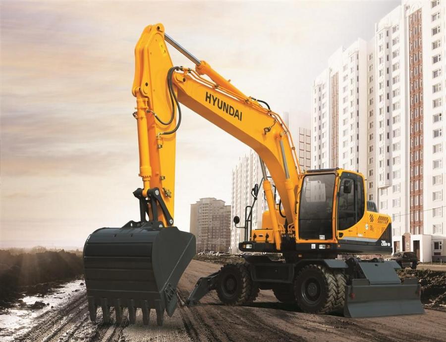 download HYUNDAI R140W 7 Wheel Excavator able workshop manual