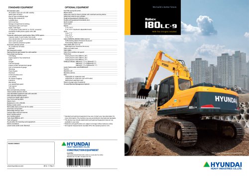 download HYUNDAI R180LC 9 Crawler Excavator able workshop manual