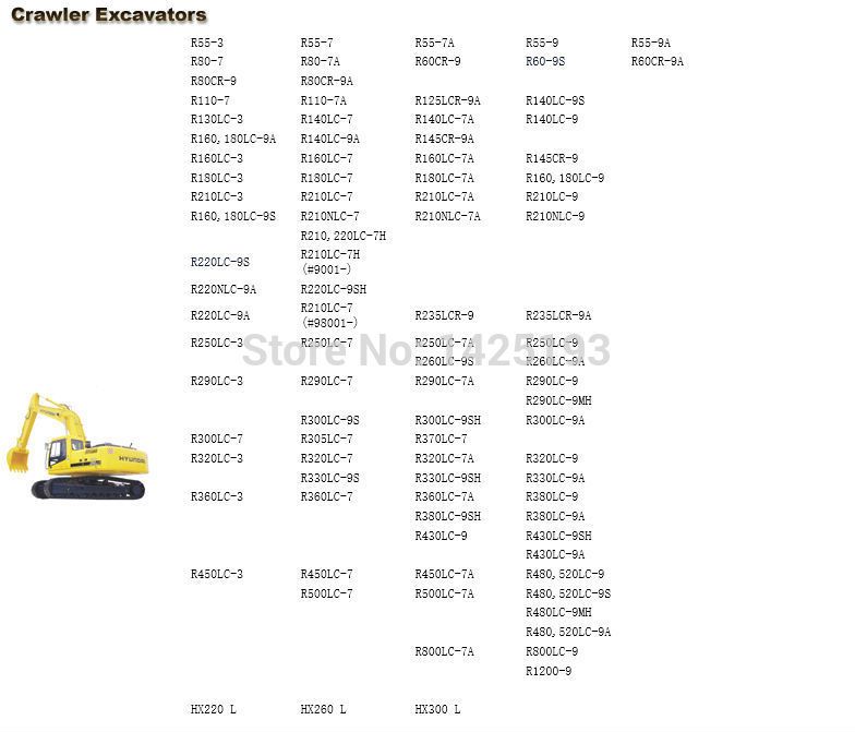 download HYUNDAI R210NLC 9 Crawler Excavator able workshop manual