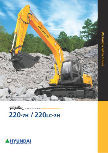 download HYUNDAI R220LC 7 india Crawler Excavator able workshop manual