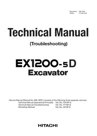 download Hitachi EX1200 5C Excavator able workshop manual