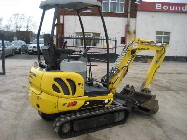 download Holland E16 E18 Mini Crawler Excavator able workshop manual