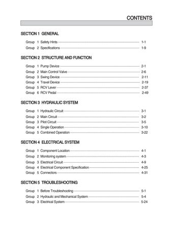 download Hyundai Crawler Excavator Robex 110 7A R110 7A Man able workshop manual