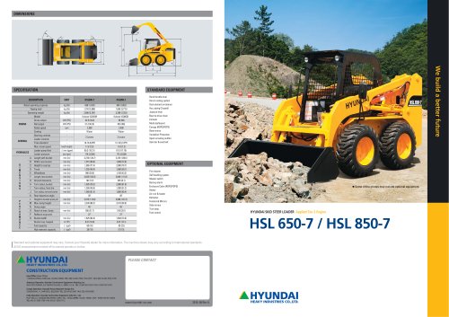 download Hyundai HSL650 7 Skid Steer Loader able workshop manual