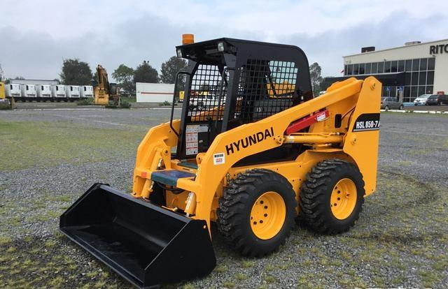 download Hyundai HSL850 7 Skid Steer Loader able workshop manual