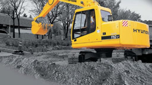 download Hyundai R110 7A Crawler Excavator able workshop manual