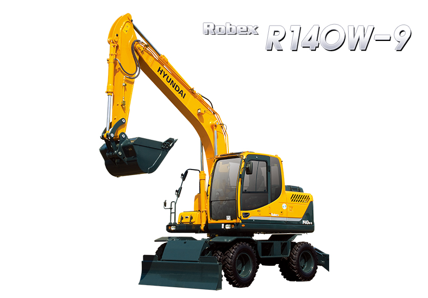 download Hyundai R140W 9 Wheel Excavator able workshop manual