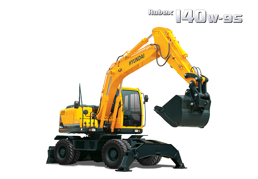 download Hyundai R140W 9 Wheel Excavator able workshop manual