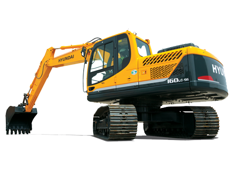 download Hyundai R160LC 3 Crawler Excavator able workshop manual