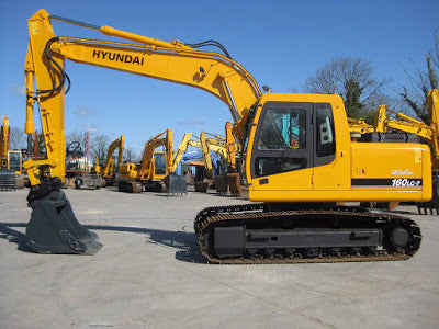 download Hyundai R160LC 7A Crawler Excavator able workshop manual