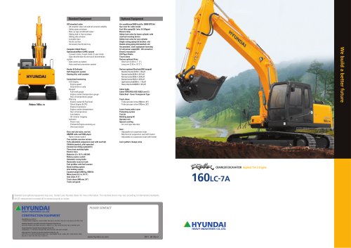 download Hyundai R160LC 7A Crawler Excavator able workshop manual