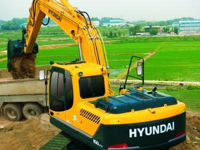 download Hyundai R160LC 9 Crawler Excavator able workshop manual