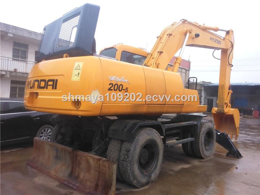 download Hyundai R200W 7A Wheel Excavator able workshop manual