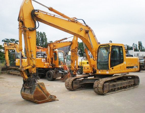 download Hyundai R210LC 7A Crawler Excavator able workshop manual