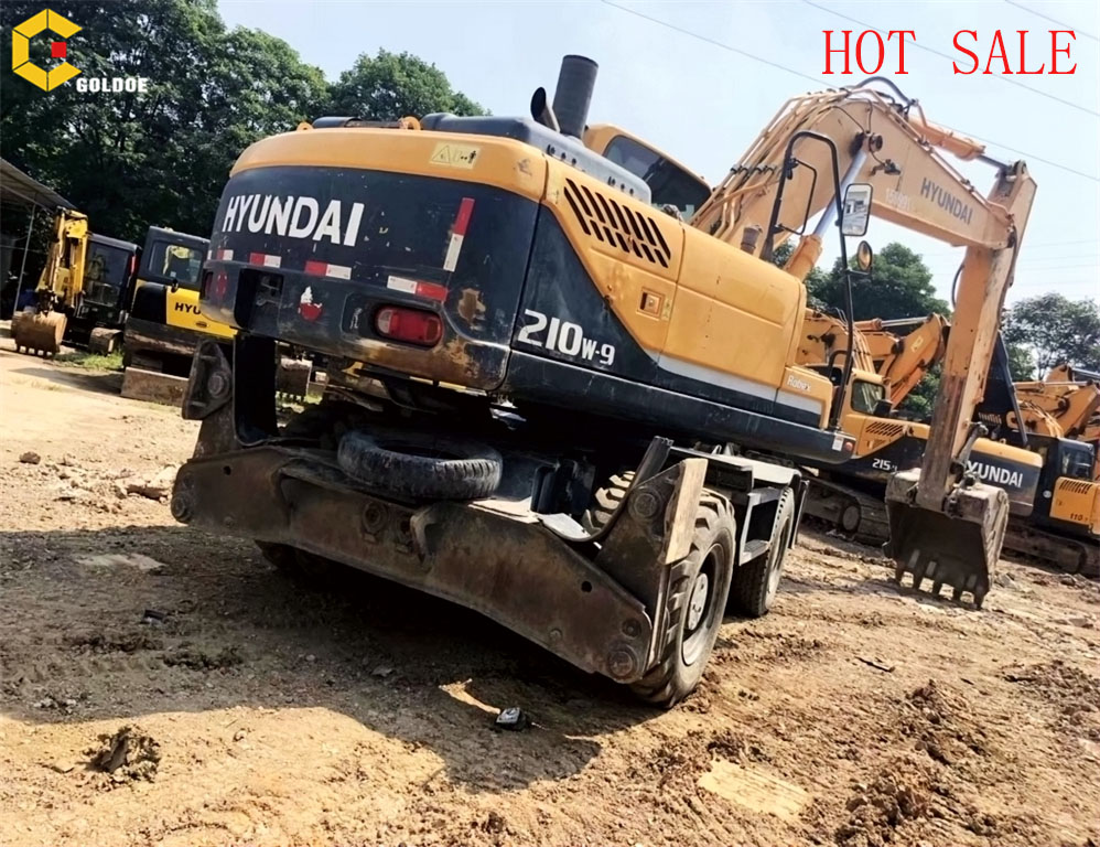 download Hyundai R210W 9 Wheel Excavator able workshop manual