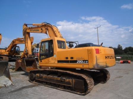 download Hyundai R290LC 3 Crawler Excavator able workshop manual