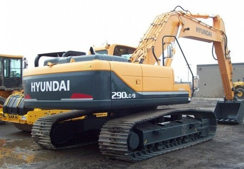 download Hyundai R290LC 3 Crawler Excavator able workshop manual