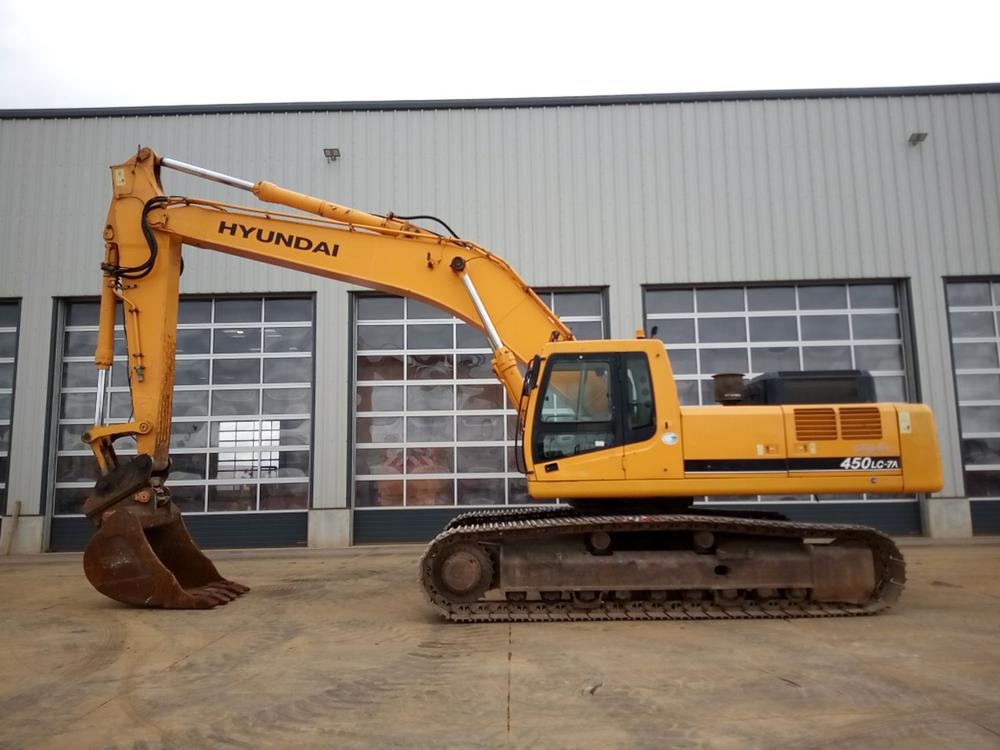 download Hyundai R450LC 7A Crawler Excavator able workshop manual