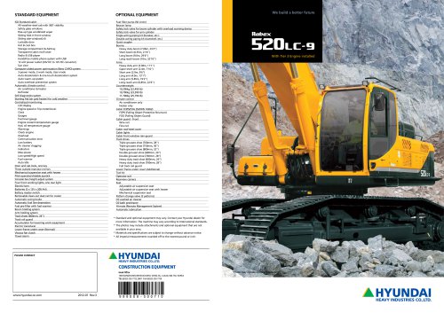 download Hyundai R480LC 9 R520LC 9 Crawler Excavator able workshop manual