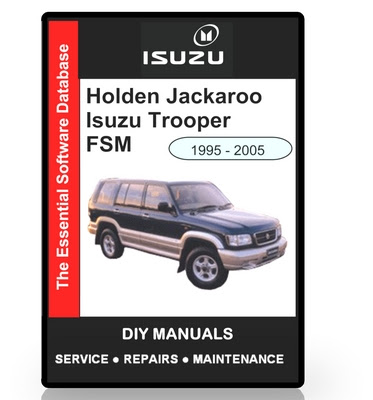 download ISUZU TROOPER 93 98 workshop manual