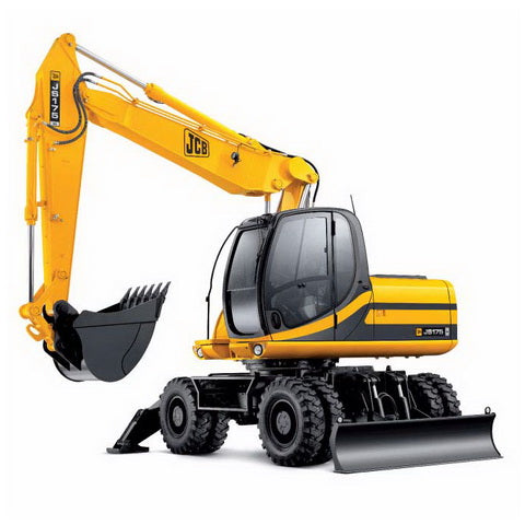 download JCB JS WHEELED Excavators JS175W able workshop manual