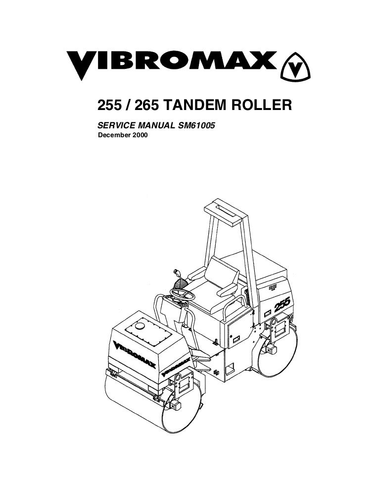 download JCB Vibromax 70B Walk Behind Roller able workshop manual