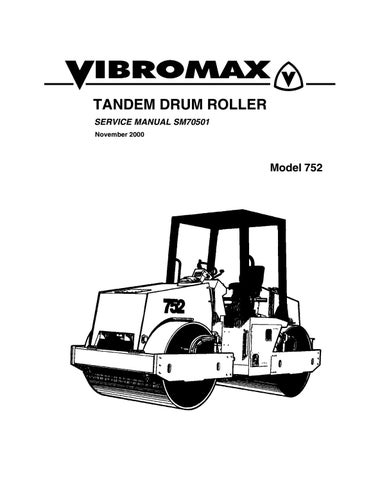 download JCB Vibromax VM46 Single Drum Roller able workshop manual